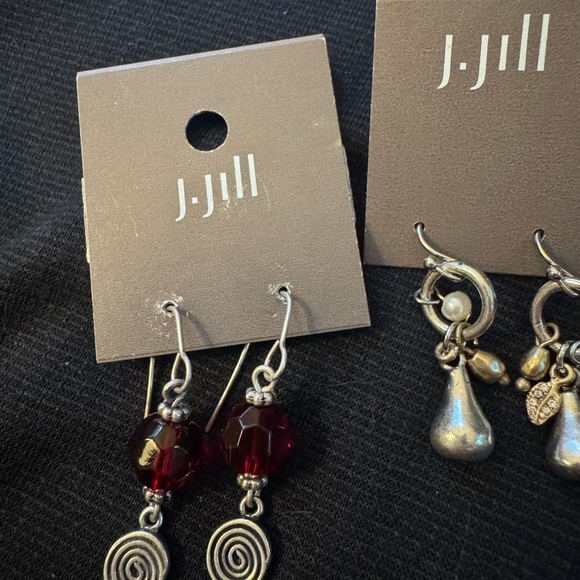 NWT BUNDLE Chico's J Jill Gold & Silver Earrings 4 pairs Pierced ears MSRP $109 - Picture 12 of 16